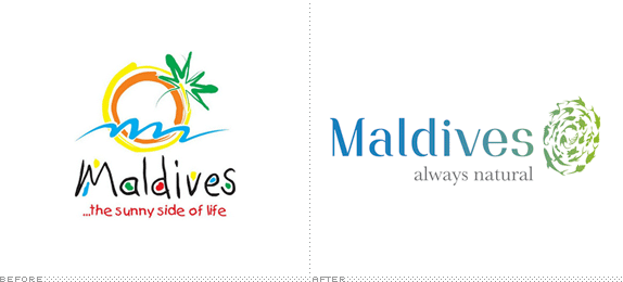 马尔代夫旧标志，新LOGO设计
